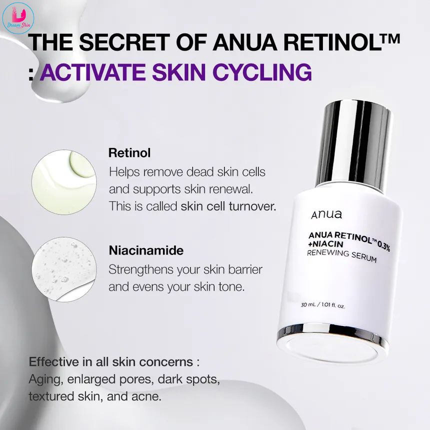 Anua Nano Retinol Serum [30ml]